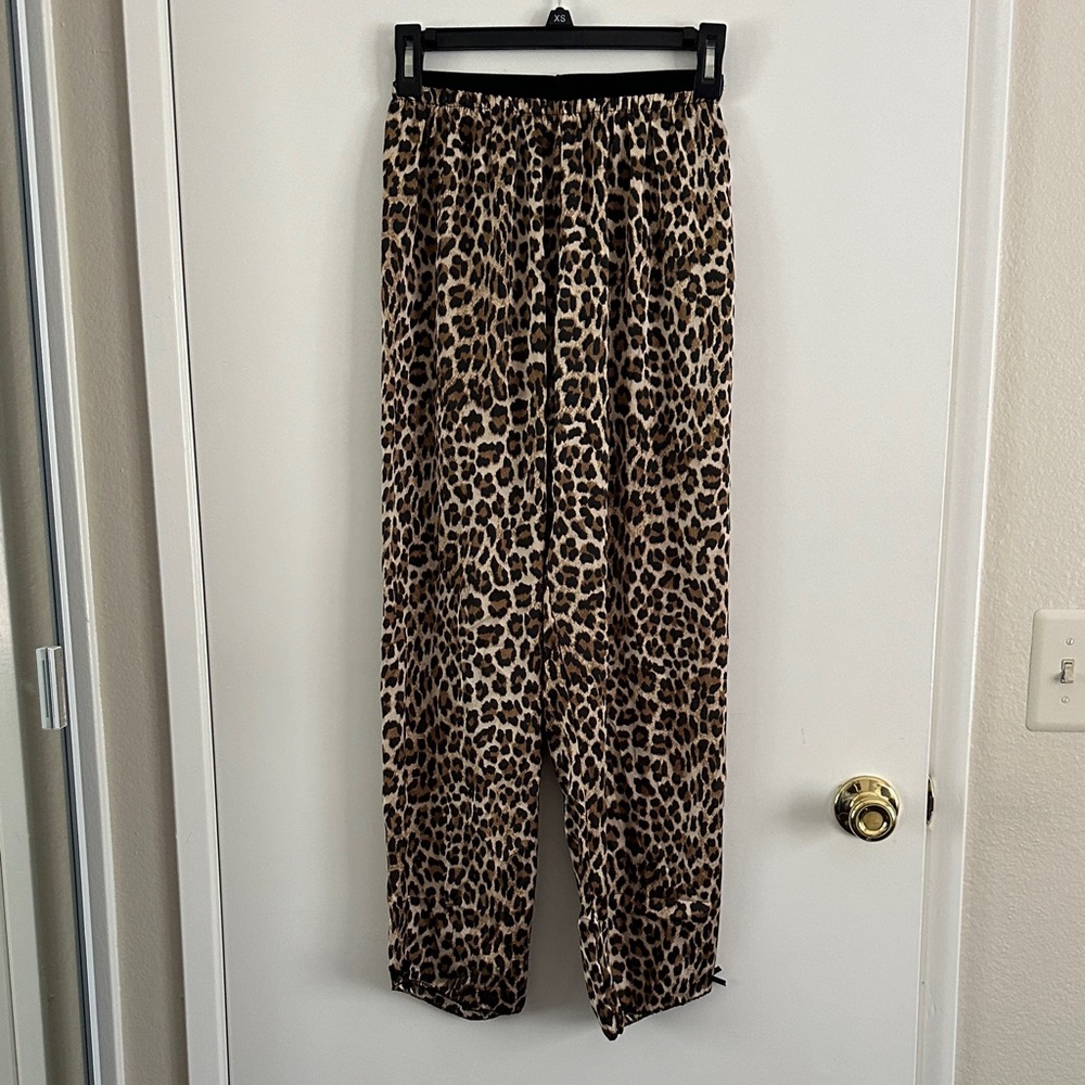 Leopard Print Women's Pants